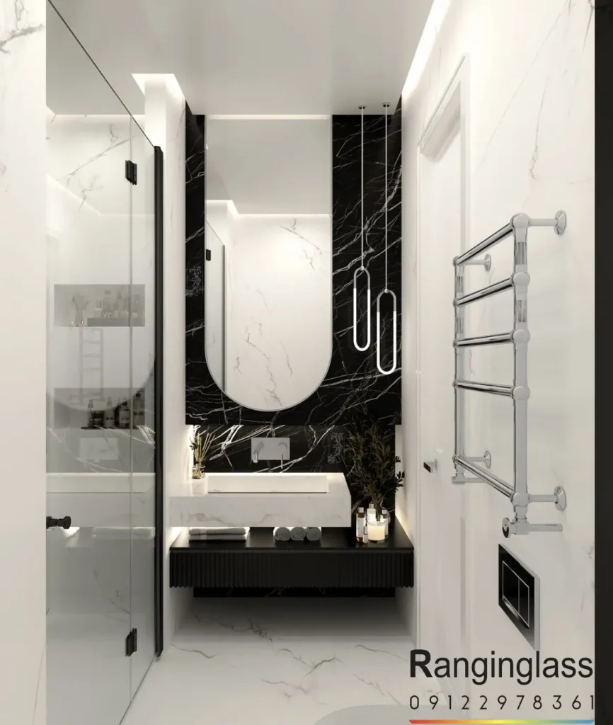 نمونه شیشه کابین دوش