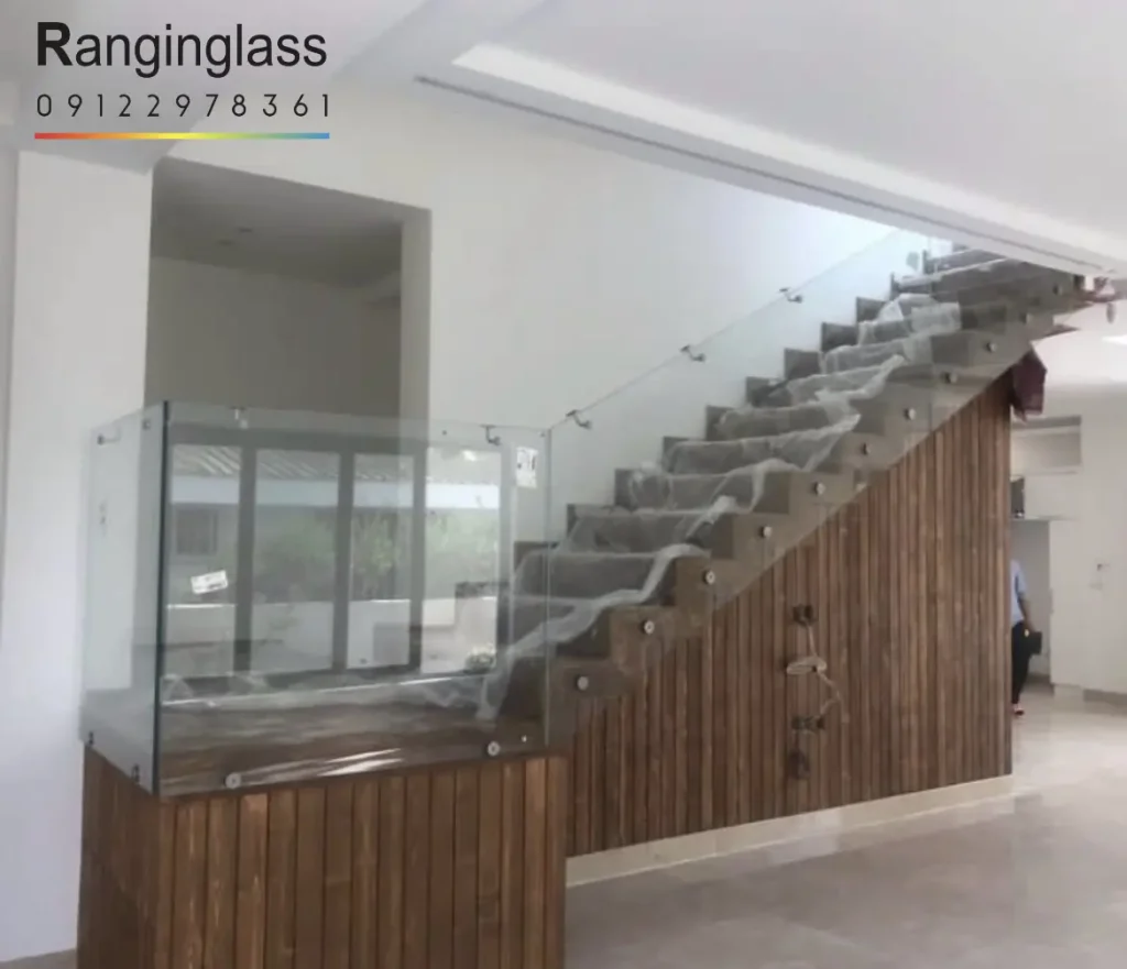 هندریل شیشه ای ترکیب با چوب