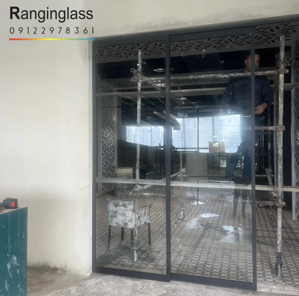 نمونه کار تیم رنگین گلس