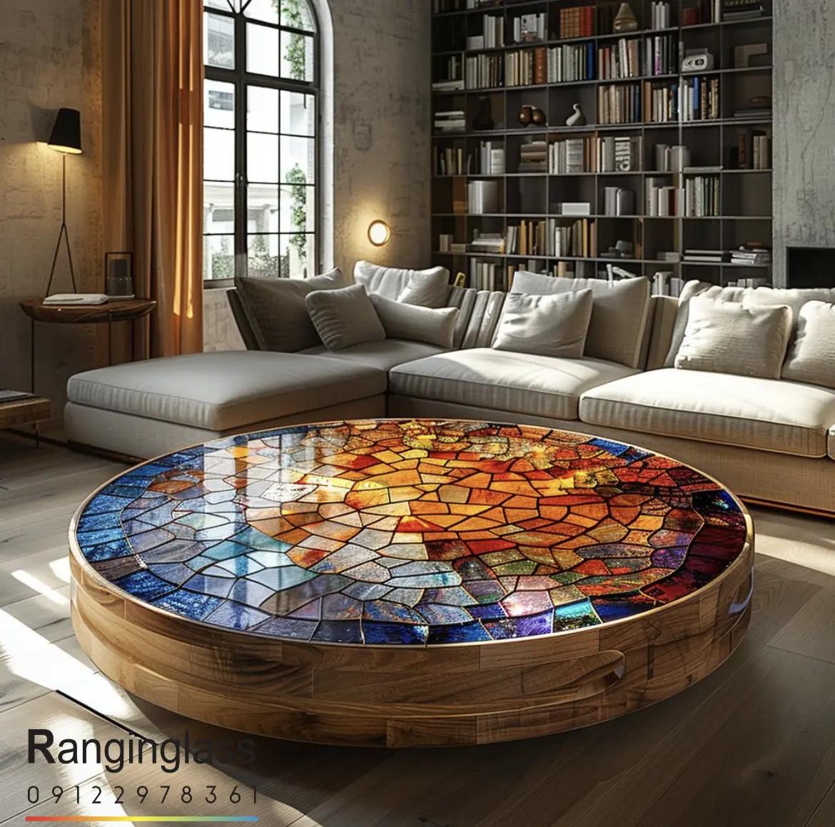 هنر معماری با انواع طیف رنگی