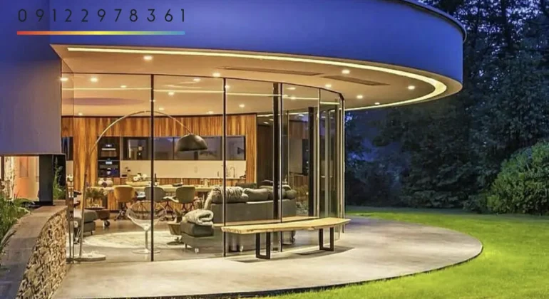 نمونه شیشه گرد