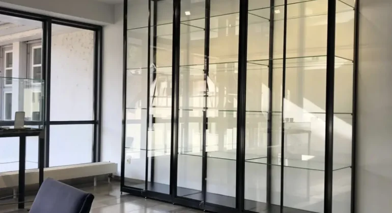 شیشه های ویترین