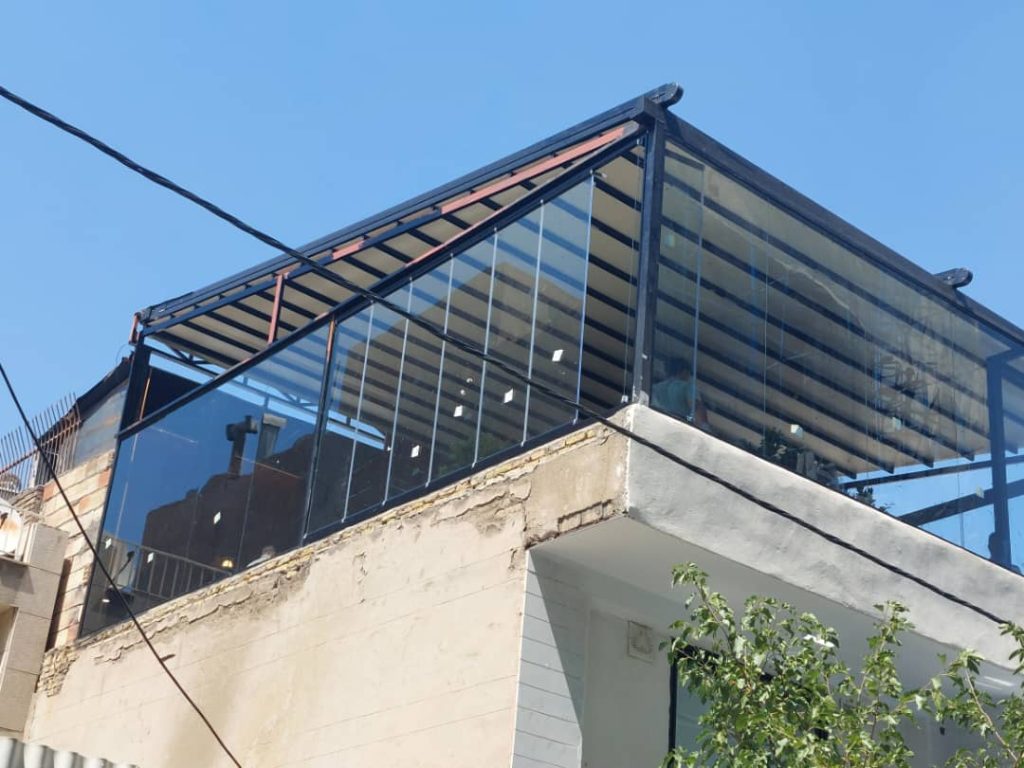 شیشه بالکنی تاشو (اسلایدینگ)