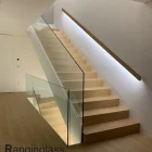 نمونه نرده شیشه ای